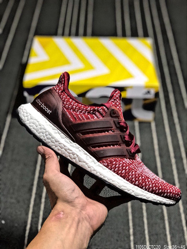 Adidas Ultra Boost 3.0 _Burgundy_ wine red goods number_ BA8845 Size_ 36-47-fb2f0fec